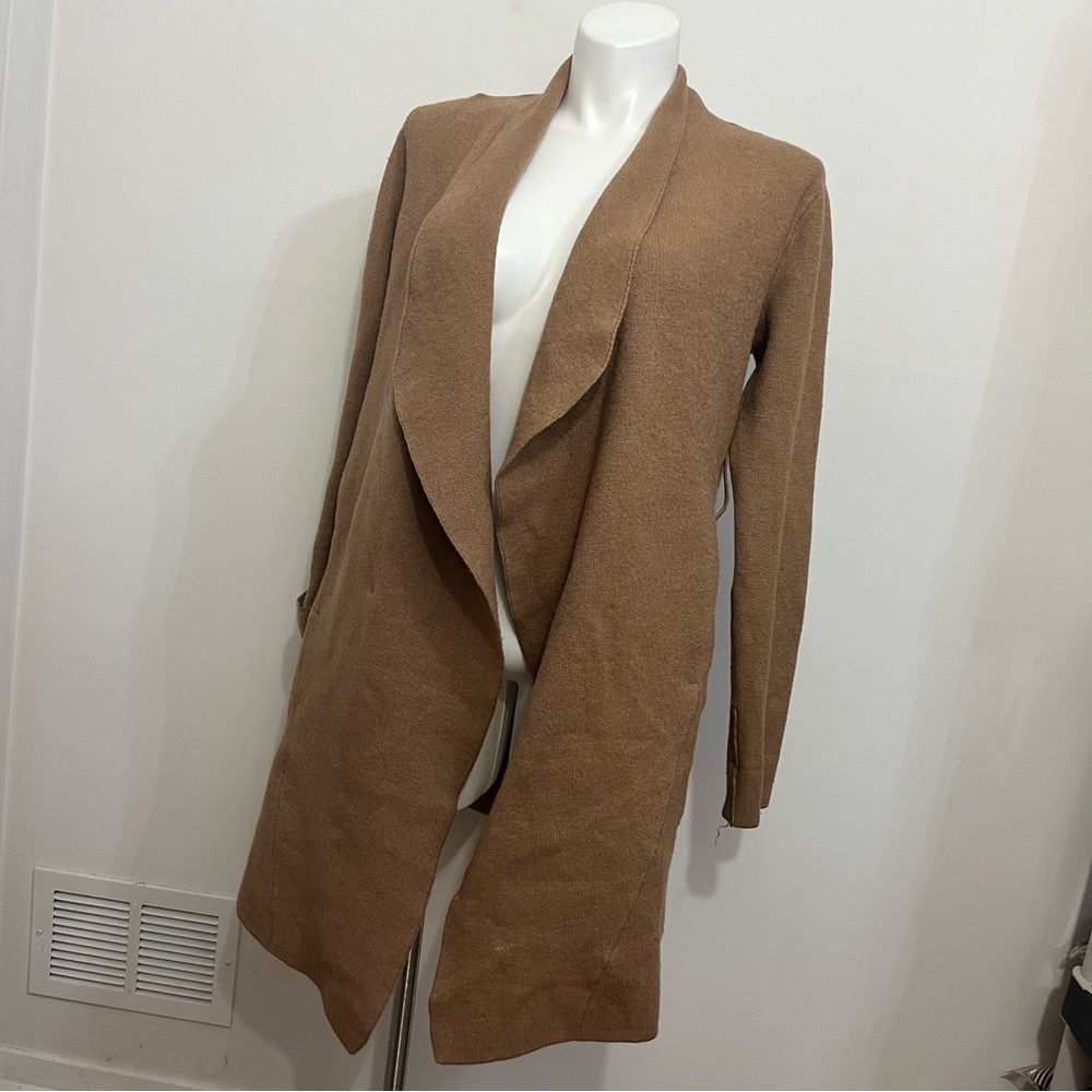 Open front cardigan coat by Moth is in excellent condition.   Size small - Picture 3 of 12